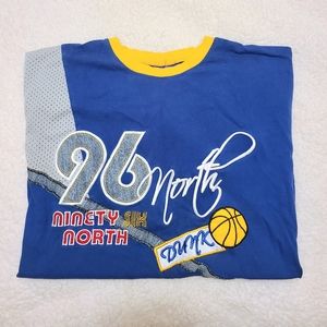 Vintage 96 North Basketball Dunk T-Shirt L